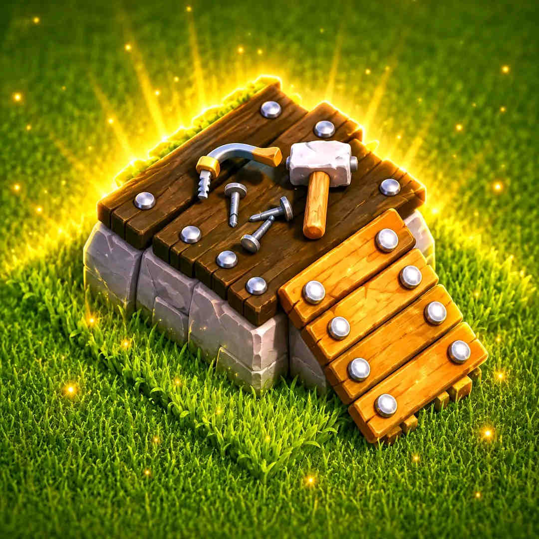 وسائط صورة: عندك 5 أو 6 عمال... ⚒️ 🔨 #ملوك_قرية_ازرق #قرية_ازرق #كلاش_اوف_…